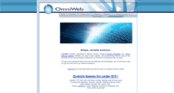 Desktop Screenshot of omniweb.com