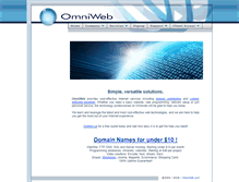 Tablet Screenshot of omniweb.com