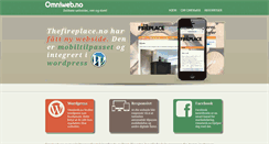 Desktop Screenshot of omniweb.no